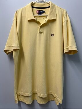 Ralph Lauren Men's Cotton Polo Shirt in Yellow